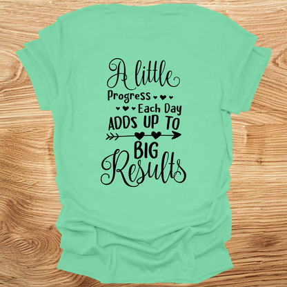 A Little Progress Each Day Adds Up To Big Results